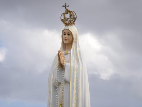 Virgin Mary in Procession